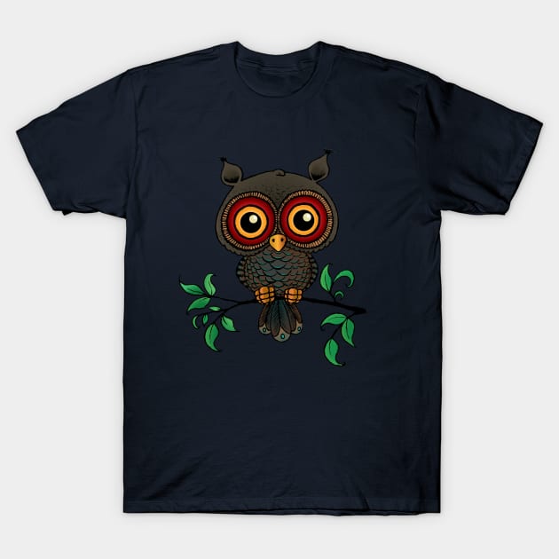 owl T-Shirt by mangulica